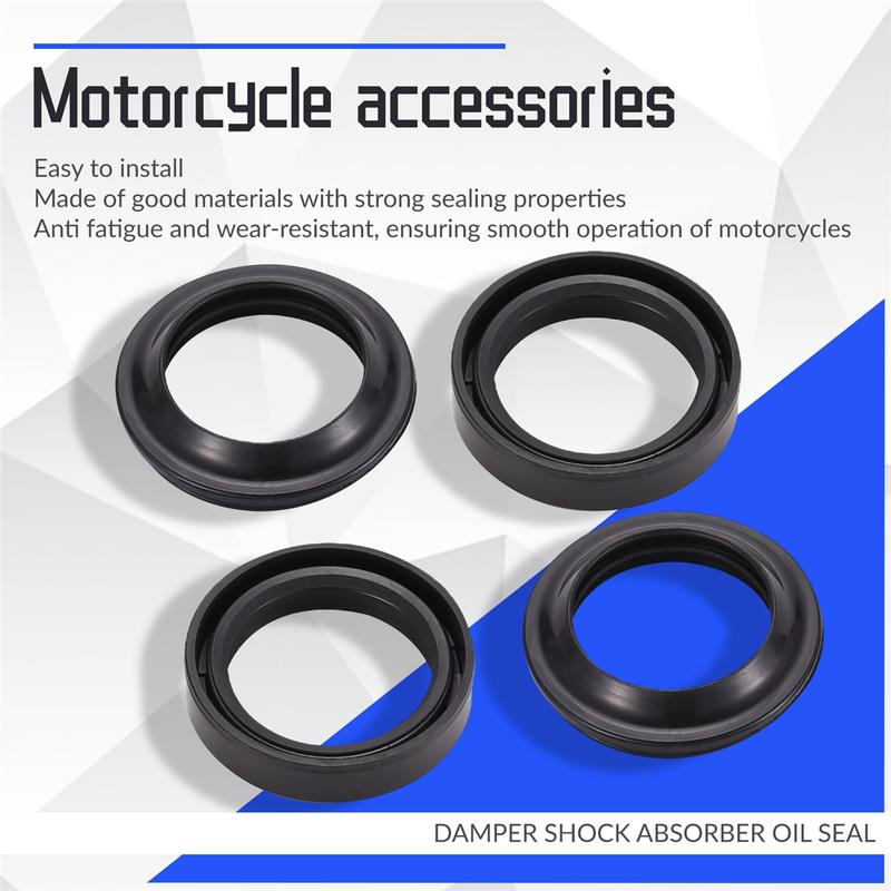 look-Motorcycle Front Fork Dust Seal and Oil Seal 37X50X11 for RM85 Turbo TU250 GZ250 GS550 VS700 GS750 RM XN