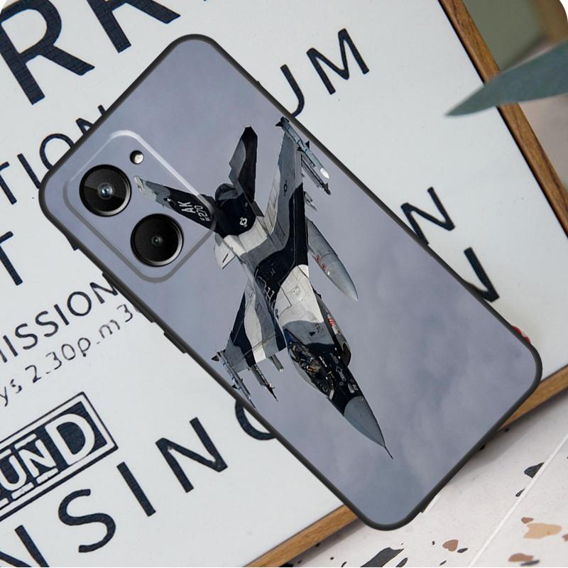 Aircraft Plane For Realme C31 C33 C35 C51 C53 C55 C67 GT5 GT Neo 6 9 10 11 12 Pro Plus C21Y C25s C30 Case