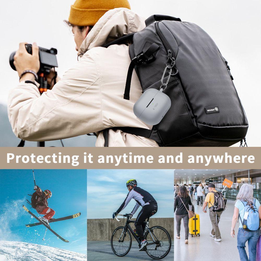 Tech-Protect Silicone Hook Samsung Galaxy Buds 3 / 3 Pro Black