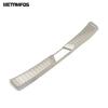 For Mazda CX-3 CX3 2014-  2024 Interior Rear Trunk Bumper Foot Plate Tail Door Sill Scuff Guard Plate Car Accessories