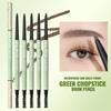 Pudaier - Dual-Ended Waterproof Eyebrow Pen - 9 Colors