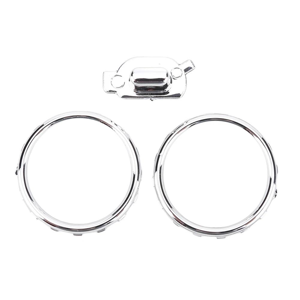 Accent Joystick Rings Accessories for Xbox One Elite Series 2 Profile Switch Buttons with Screwdriver Matte Chrome Plated