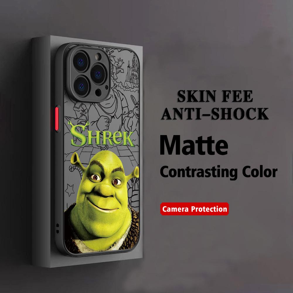 HOT Cartoon Funny Movie Shreks Phone Case For Xiaomi Redmi Note 14 13 12 12S 11 11S 10 10S 9T 9S 8 7 Pro Plus 4G 5G Matte