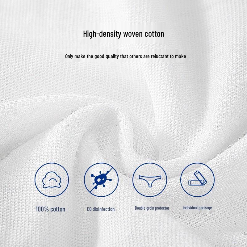 ZiChu Pure Cotton Disposable Maternity & Travel Underwear (15 Count)