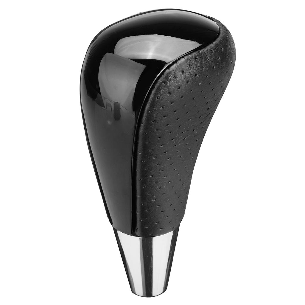 1pcs AT Car Gear Shift Knob Perforated PU Leather Shifter Lever Gear Stick For Toyota Corolla Camry For Lexus IS GS LS RX ES