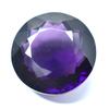 Natural Purple Amethyst Loose Gemstone Round Cut 90.55 Ct for Jewelry Making and Gem Collections