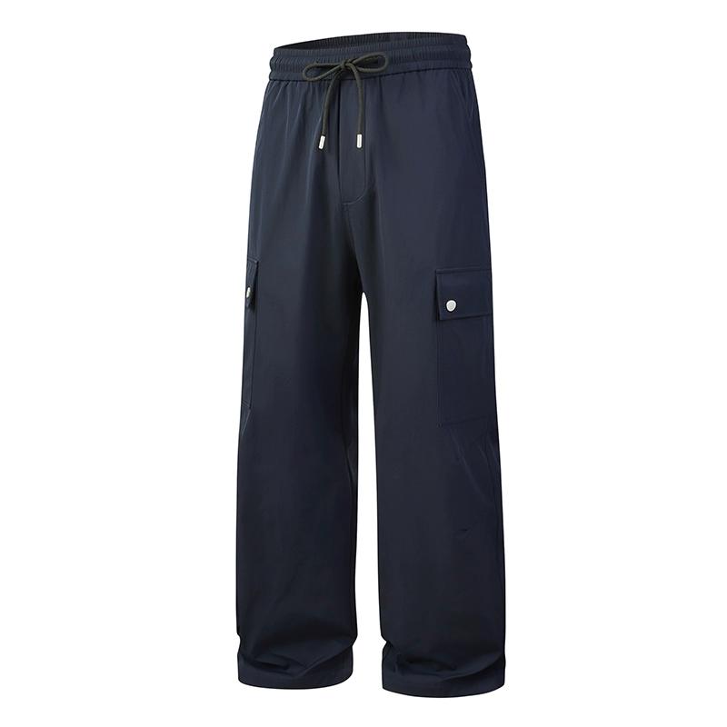 

Брюки мужские водонепроницаемые легкие походные брюки весна-лето скалолазание горные зауженные брюки-карго мужские брюки с несколькими карманами 4XL синий