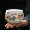 Chaxun Mutton Fat Jade White Porcelain Teacup