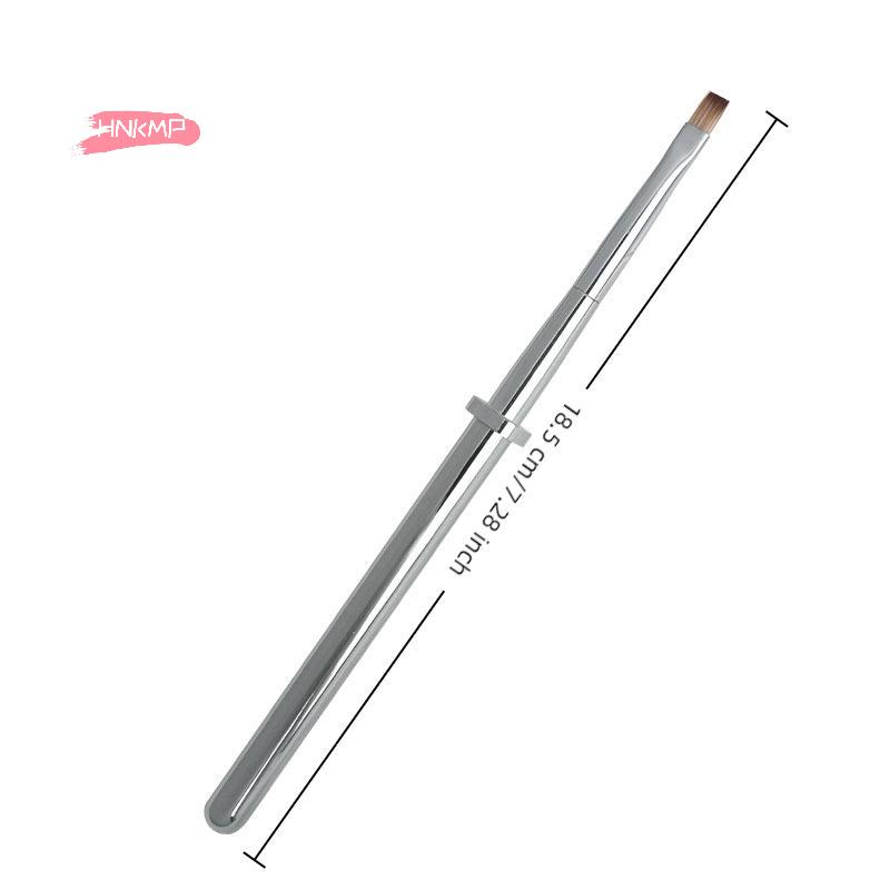1Pcs Silver Nail Art Painting Pen Brush - High-Quality Removable Phototherapy Gel Universal Nail Line Manicure Tool