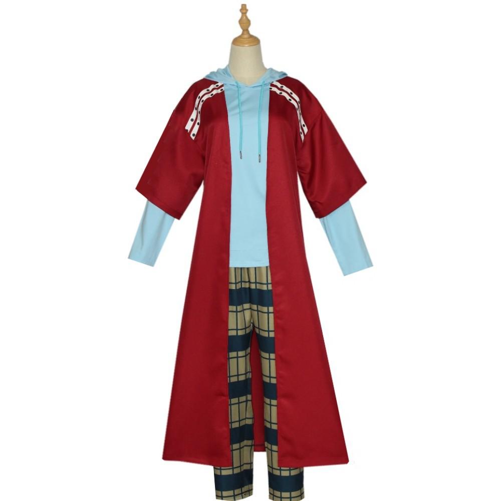 Movie Thor Superhero Endgame 4 Cosplay Costume Men Fat Thor Red Coat Hoodies Pants Full Sets Halloween Party Show Outfits