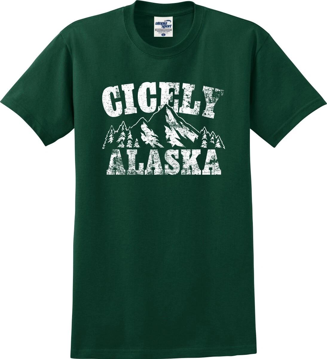 Cicely Alaska Mountains T shirt (S-5X) XL