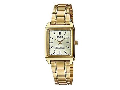 Quartz Woman Wrist Watch LTP-V007G-9E Champagne Gold NEW from Japan