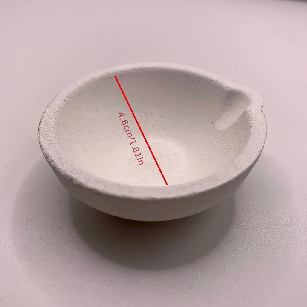 150g Quartz Silica Melt Pot Melting Bowl Crucible Casting for Golden Silvery Platinum