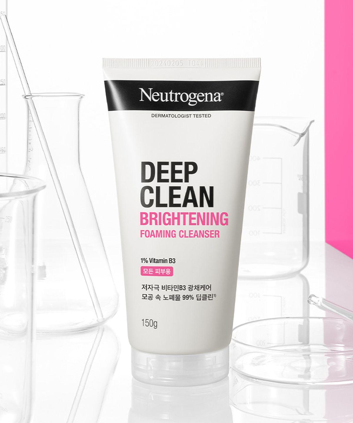 Deep Clean Brightening Foaming Cleanser 150g x2