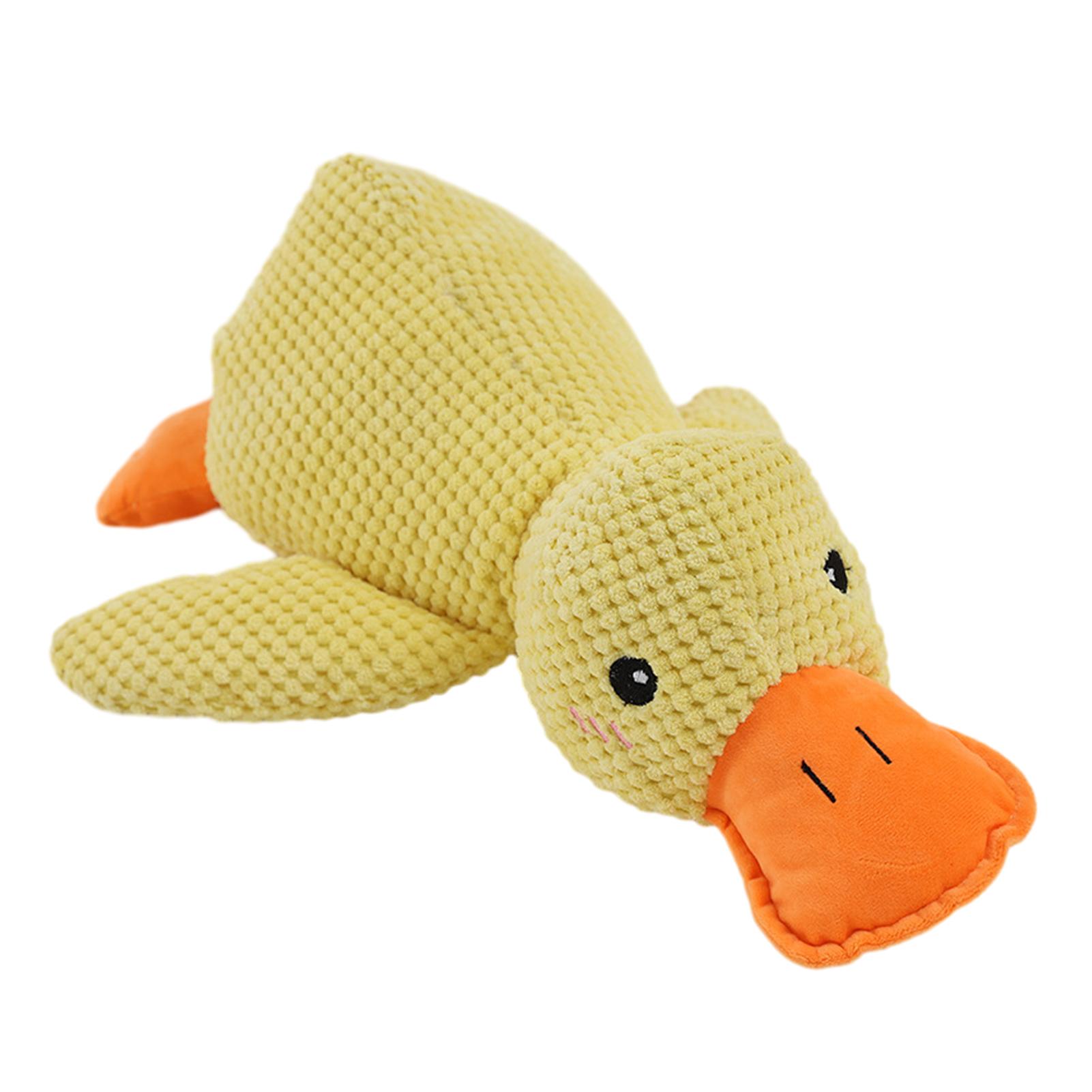 

Плюшеві іграшки у формі качок зі звуком для собак Міцні іграшки для цуценят, стійкі до жування, для малих, середніх та великих собак