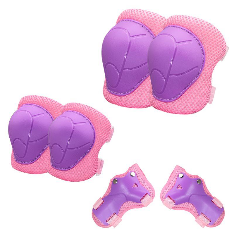 Children's Protective Gear for Roller Skating, Balance Biking, Land Surfing, Ice Skating, and Skateboarding (Knee & Elbow Pads)