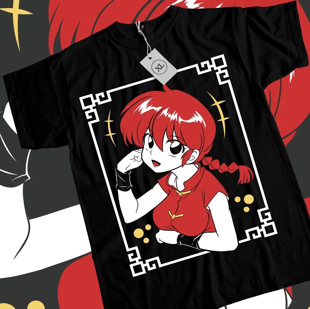 Ranma 12 Shampoo Rumiko Takahashi Tshirt Kawai Waifu Unisexga Strip Anime Shirt S