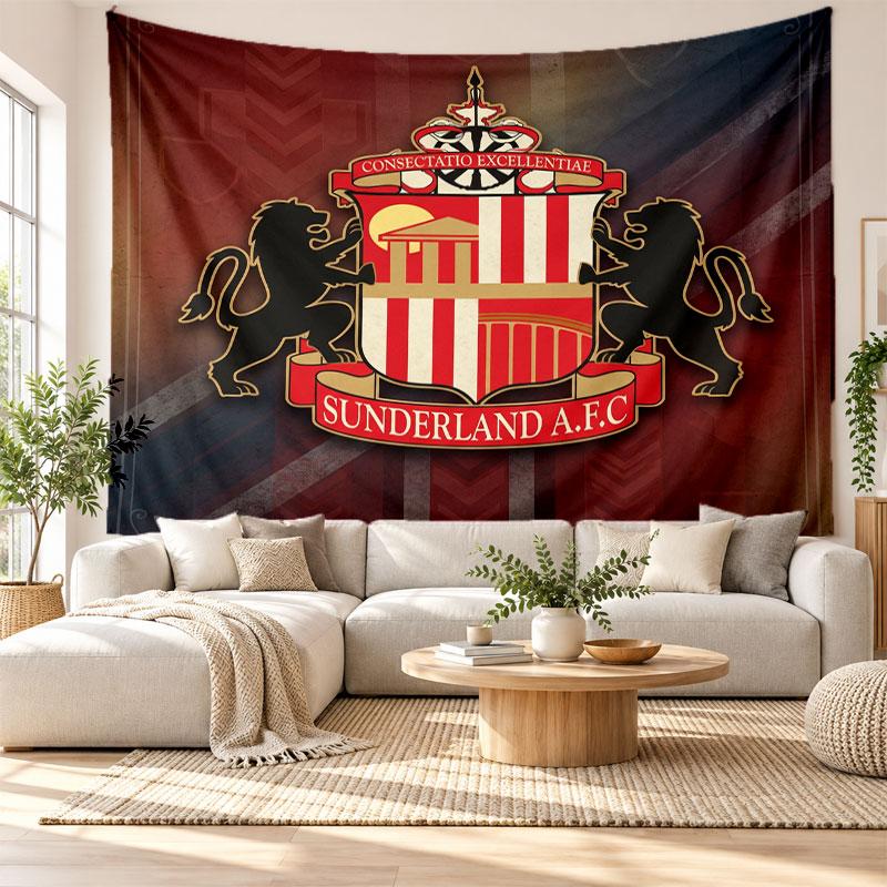 Sunderland Wall Tapestry, Soft Fabric Wall Hanging, Decorative Backdrop For Bedroom Home Wall Art