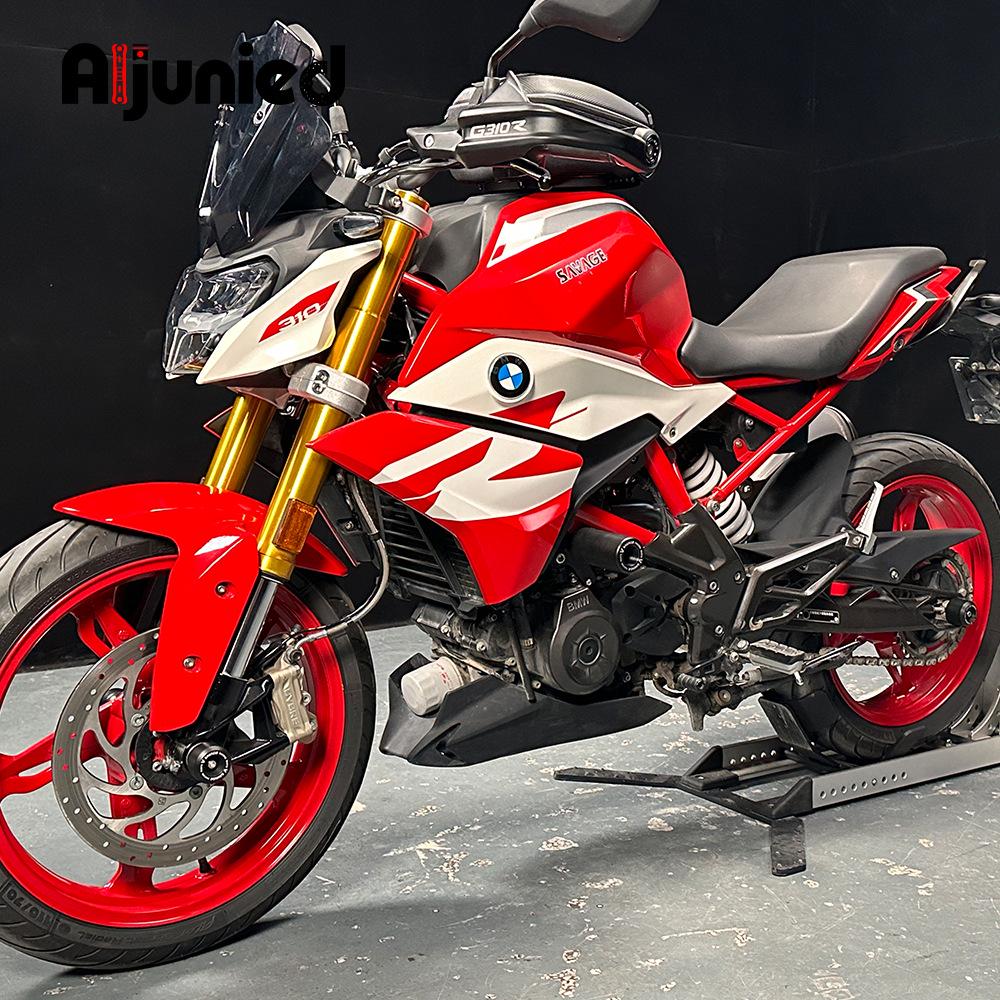BMW G310R/G310GS Motorcycle Crash Bars & Axle Bumpers for Front/Rear Wheel Protection