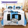 Biancheria da letto con motivo Messi, Set piumino Copripiumino Federa Regalo di compleanno per la casa(1 * copripiumino + 2 * federa, senza nucleo)