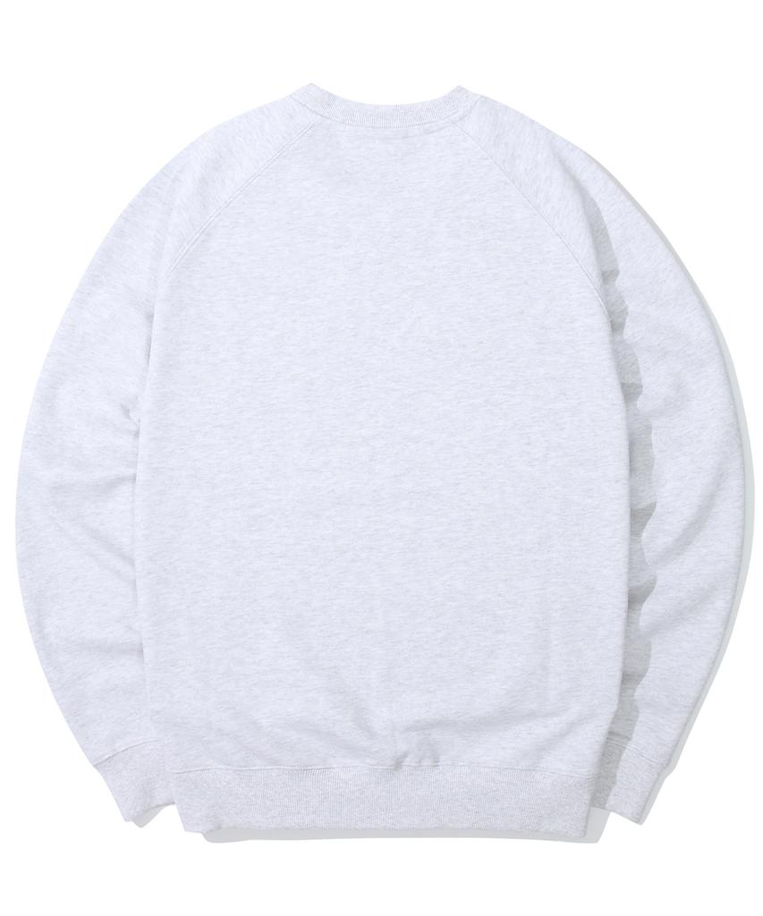 COLUMBIA UNIVERSITY Cut Xxl Logo Over-Fit Terry Sweatshirts Light M Grey