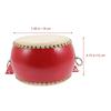Drum Education Toy Kids Plaything Wood Baby War Children Cowhide Music Instrument Snare Percussion Toddler Wooden Toys Babies