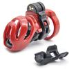 New Design Plastic  Male Cock Lock 4 Rings Chastity Anti-off Device Cage CB6000 Bondage Restraints SM Sex Toy for Men