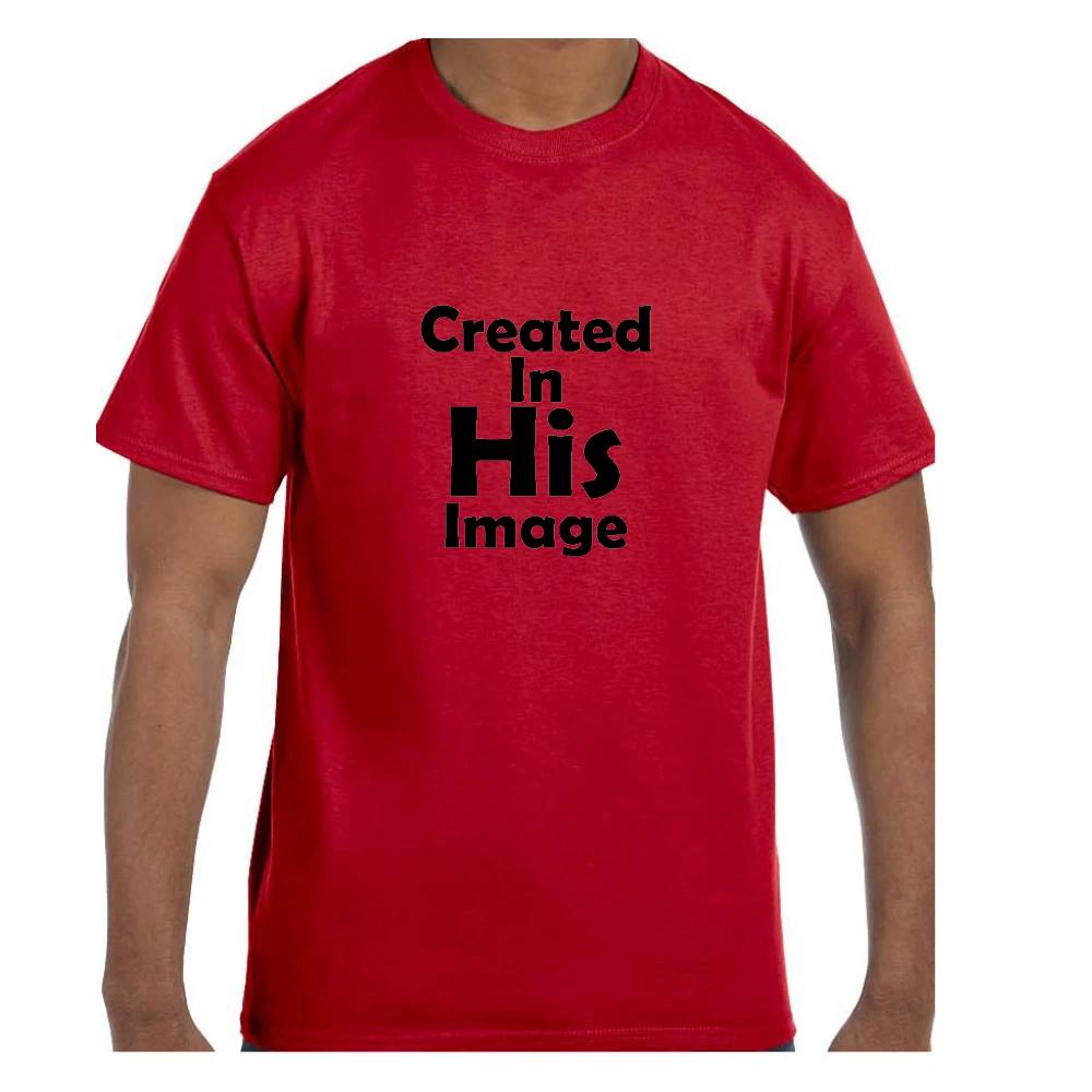 

Christian T shirt Long, Short Sleeve Created in His image 2XL