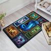 Snake Artworks Pattern Rug Floor Mat for Living Room or Bedroom Soft and Comfortable Carpet a Gift for Birthday and Holiday.