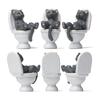 Toilet Simple Beautiful Practical Durable Decorations Ornaments Cute Fashion Portable Home Furnishing Interesting The Cat