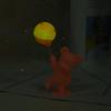 Romantic Light-Up Balloon Cake Decoration & Confession Bear Gift for Birthdays and Valentine's Day