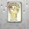 Art Nouveau Classic Poster Rusty Metal Plaque Retro Decorative Plate Bar Man Cave Garage Club Metal Sign Wall Decoration