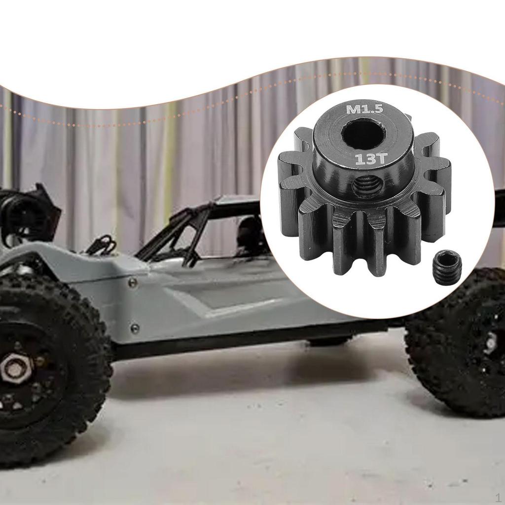 RC Car Pinion Gear 1.5 Modulus Easy to Install Upgrade Part Professional Fittings Repair Parts