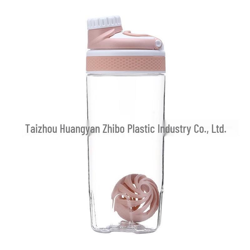 Nu Feng 550ML Fitness Shaker Bottle with Mixing Ball (3-Pack)