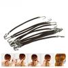 10Pcs Women's Hair Styling Tools Long Thick Curly Hair Bands Rubber Elastic Hair Gum With Hook Ponytail Holder Bungee