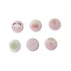 6Pcs/Set Style Four-Leaf Clover 25Mm Mini Small Badage Antique Brooch Decoration Badge Girl Hand Account Badage Suit