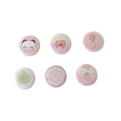 6 Piezas/Set Estilo Trébol de Cuatro Hojas 25Mm Mini Pequeño Insignia Broche Antiguo Decoración Insignia Traje Badage Cuenta de Mano para Niña