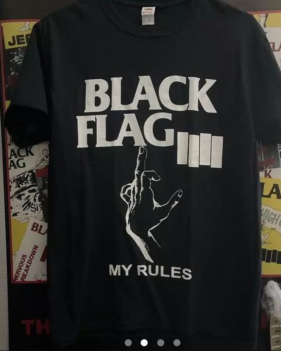 black flag unisex shirt Unisex T-Shirt L