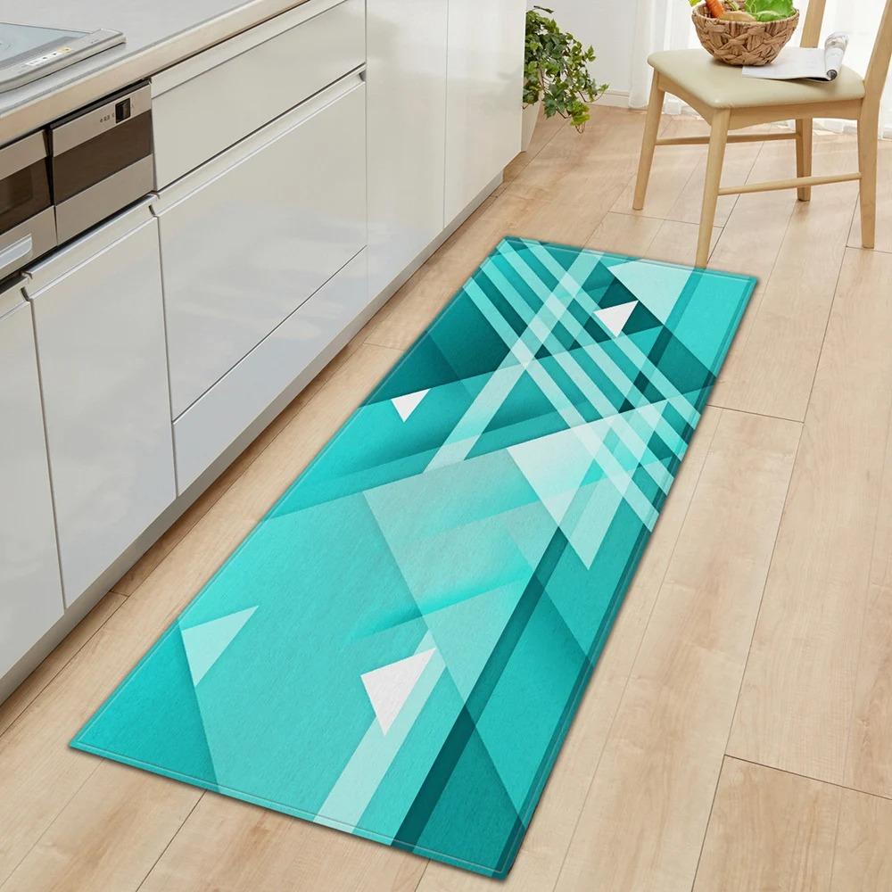 Geometric Creative Printing Home Kitchen Floor Mats Door Front Decoration Floor Mats