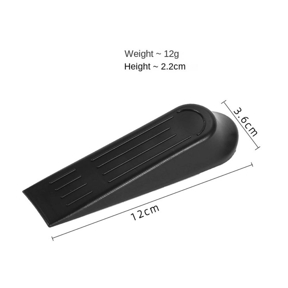 5pcs Set Plastic Door Stop Stoppers Non-Slip Base Durable Heavy Duty Door Stopper Compact Size Buffers Door Block Wedge