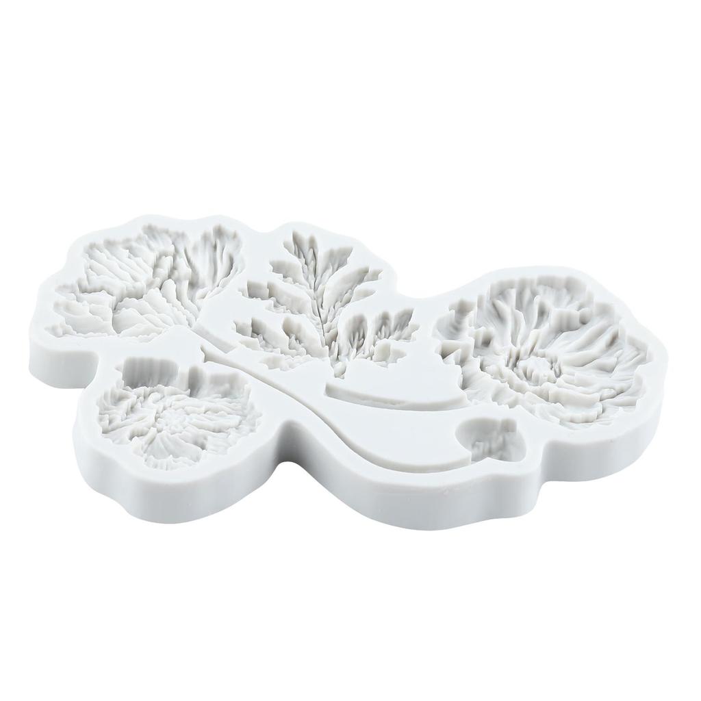 Stampi in Silicone Fiore di Papavero Stampo in Fondant Fiore Strumenti per Decorare Torte Topper per Cupcake Stampo per Caramelle Cioccolato Gumpaste