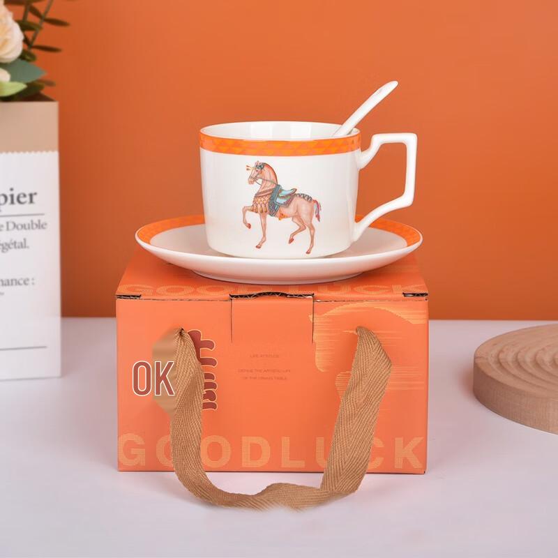 JIN MING LI Keramik Kaffee Tee Tasse Geschenk Set