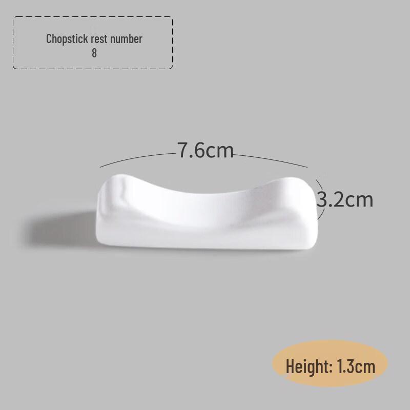 Ceramic Chopstick and Spoon Rest