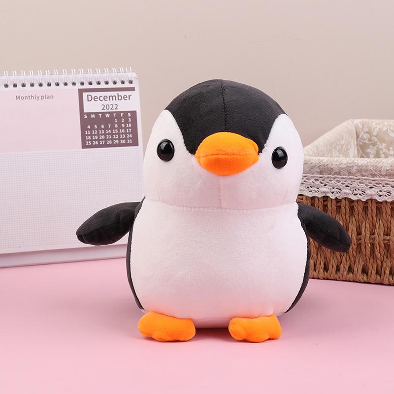 1 Piece 25/35/45Cm Cartoon Colorful  Penguin Plush Doll Pillow Blue Black Pink Animal Toy Home Decoration Gift For Boys Girls