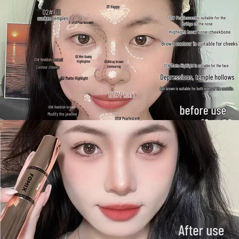 FOMIX Dual-Ended Contour Stick