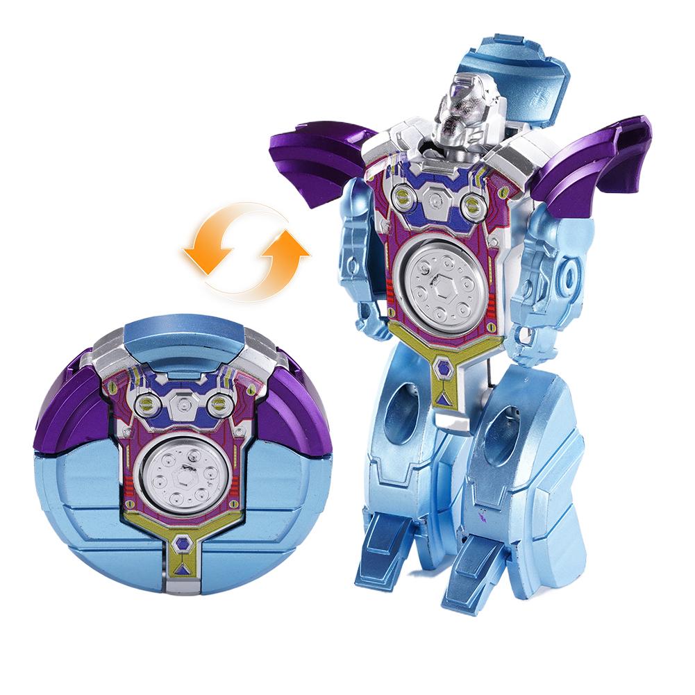 1/4Pcs Creative Mini Hand Spinner Toys Anti-Stress Stress Relief Transformable Robot Fidget Spinner Adults Kids Sensory Toy Gift