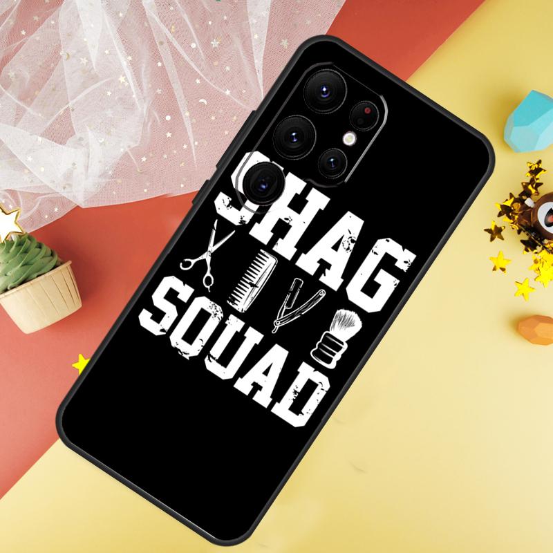 Hairdresser Barber Scissors Phone Case For Samsung Galaxy S26 S25 S24 S21 S20 S22 S23 Ultra S10 Plus S25 FE Cover Coque