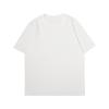 Unisex Trendy Cotton Short Sleeve T-Shirt - Simple Print, Five-Point Sleeve, Summer Style