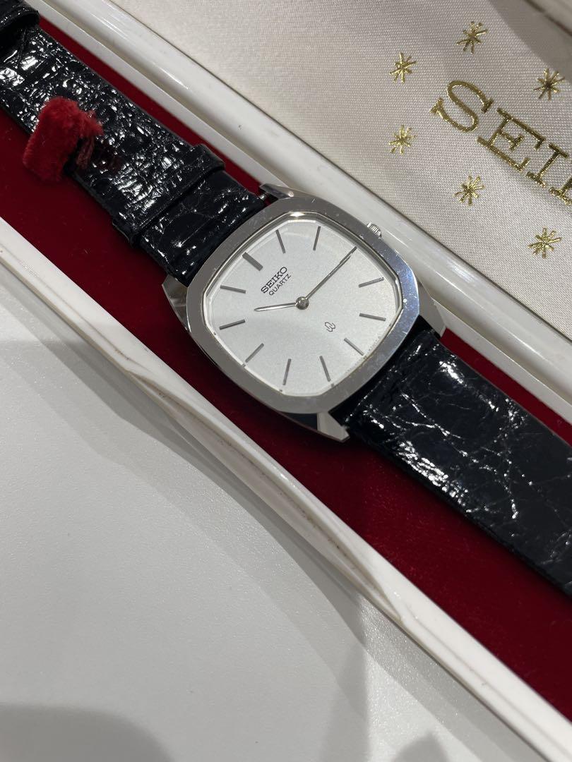 

[USED] SEIKO Quartz Watch Silver/Black