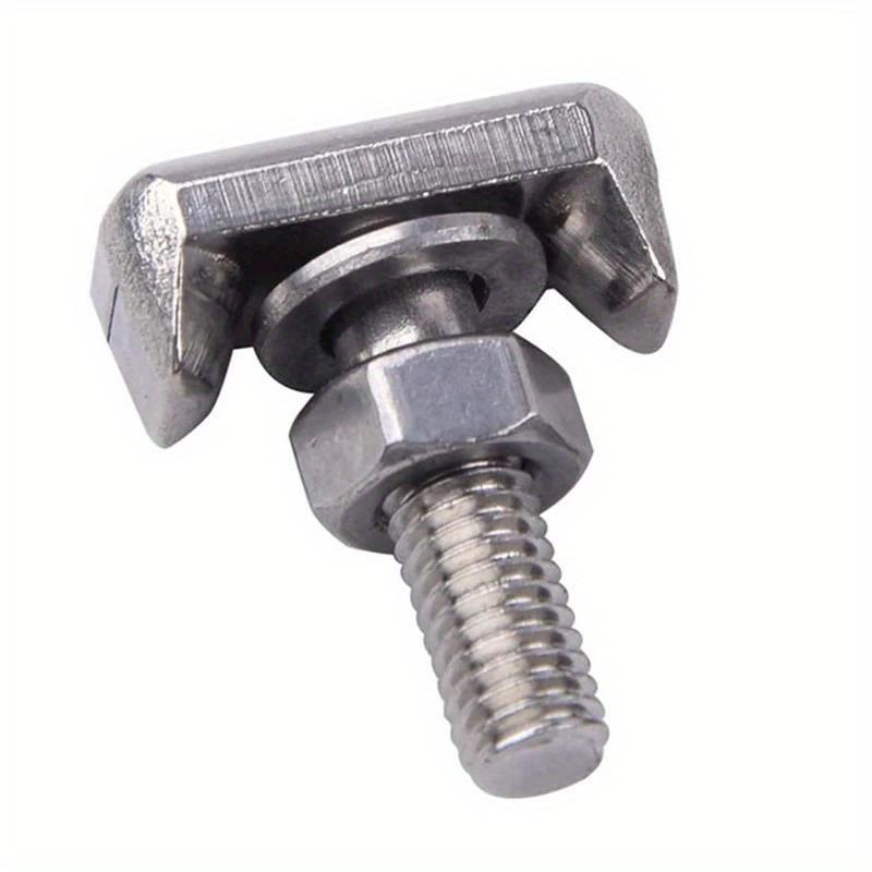 

T Bolts Stainless Steel Battery Terminal Connectors Cable Screw Battery Terminals Battery Connector Car Accessories